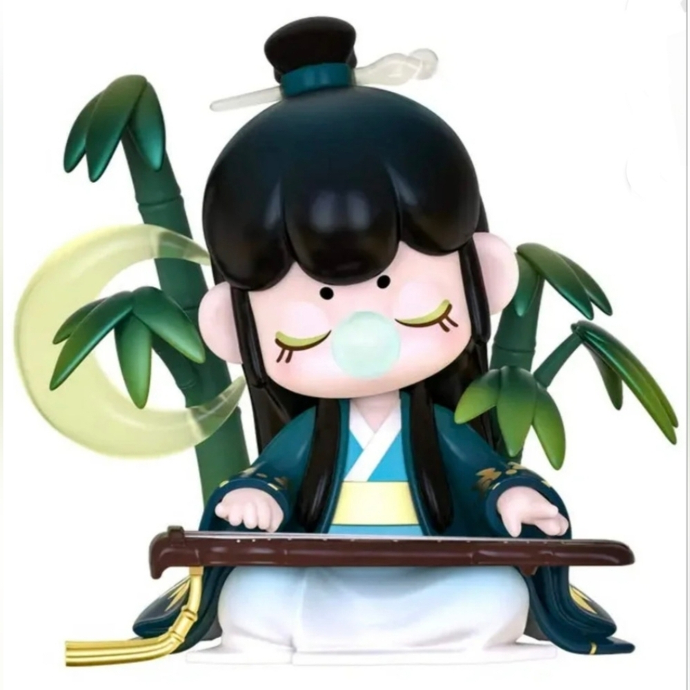 Nanci Chinese Poetry Series Figures  "In Bamboo Groves" - Picture 7 of 11
